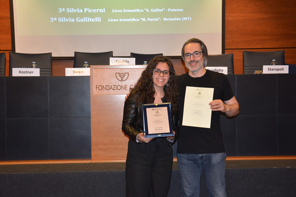 III classificata ex aequo Silvia Picerni Liceo Scientifico “G. Galilei” – Potenza