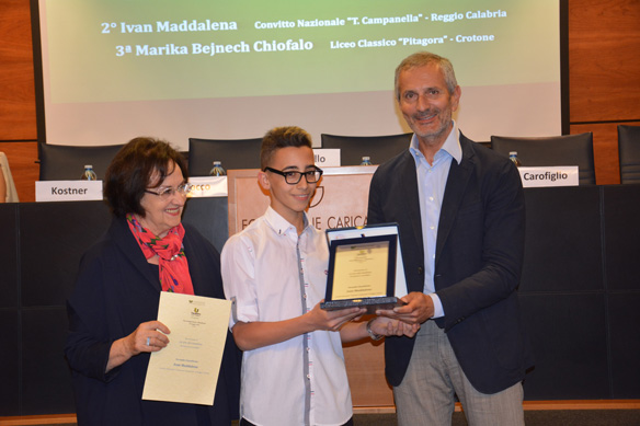 II classificato Ivan Maddalena Convitto Nazionale “T. Campanella” – Reggio Calabria