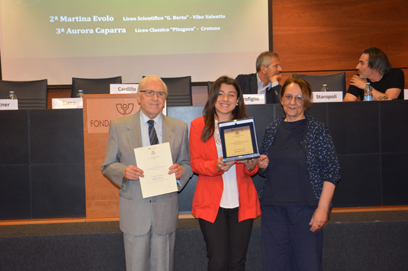 II classificata Martina Evolo Liceo Scientifico “G. Berto” – Vibo Valentia