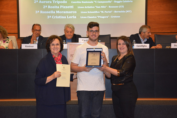 I classificata Antonio Pellico Liceo Scientifico “E. Fermi”-  Cosenza