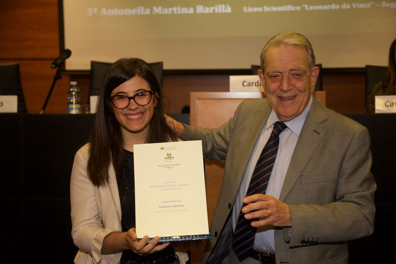 I classificata Vanessa Alterino Liceo Classico “San Nilo” – Rossano (CS)