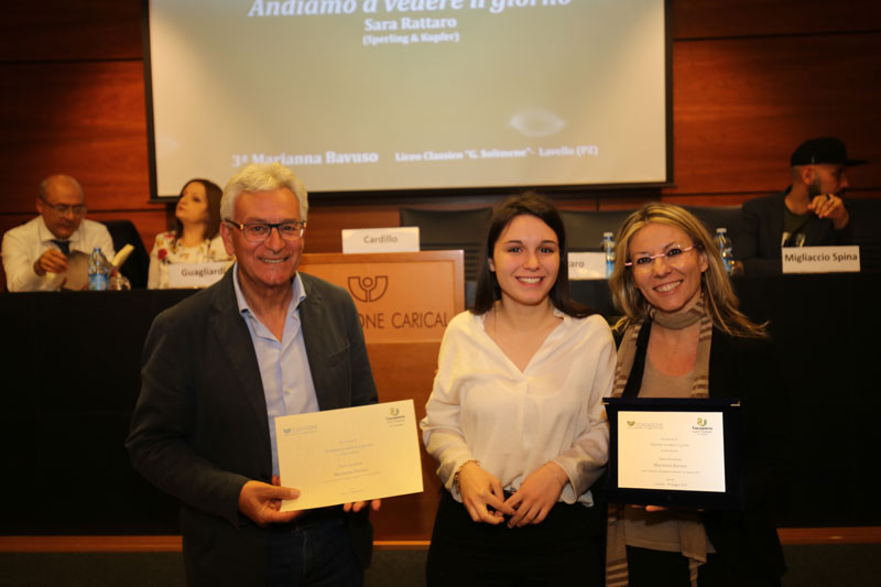 III classificata ex-aequo Marianna Bavuso Liceo Classico “Giuseppe Solimene” di Lavello (PZ)