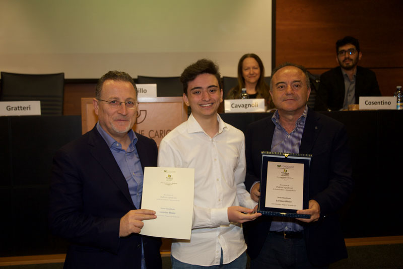 III classificato ex-aequo Lorenzo Bloise Liceo Scientifico “Pitagora”-  Rende (CS)