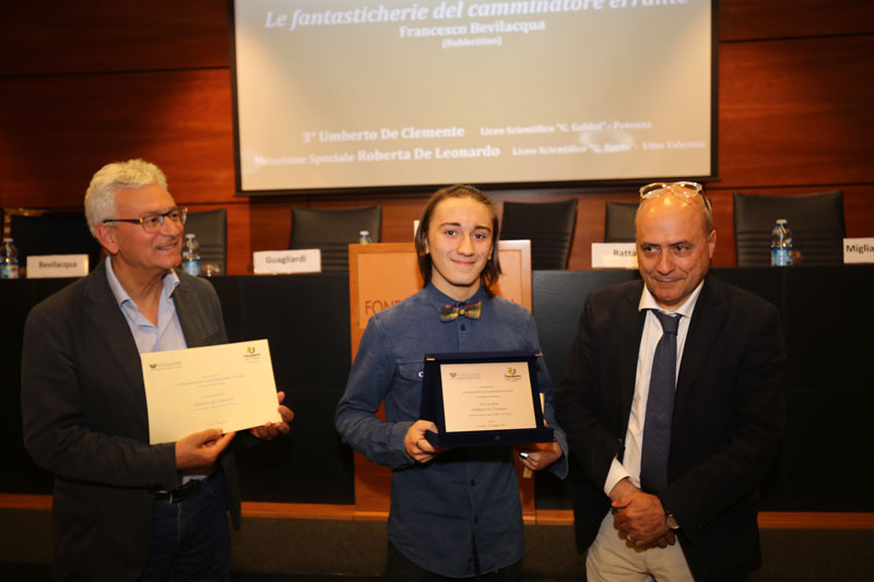 III classificato Umberto De Clemente Liceo Scientifico “Galileo Galilei” di Potenza