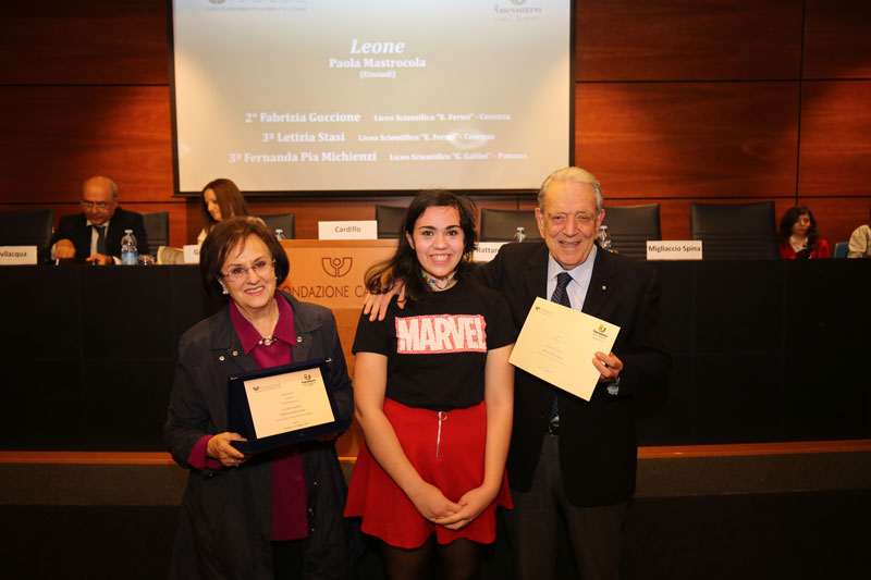 II classificata Fabrizia Guccione Liceo Scientifico “Enrico Fermi” di Cosenza