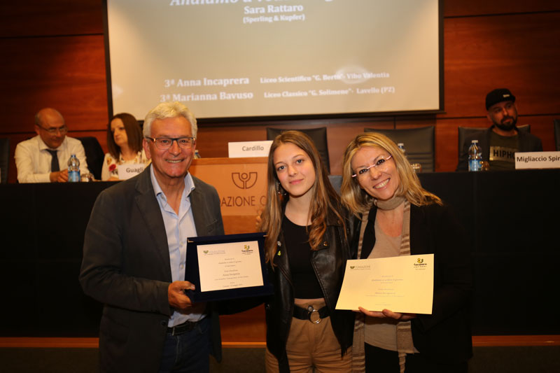 III classificata ex-aequo Anna Incaprera Liceo Scientifico “Giuseppe Berto” di Vibo Valentia