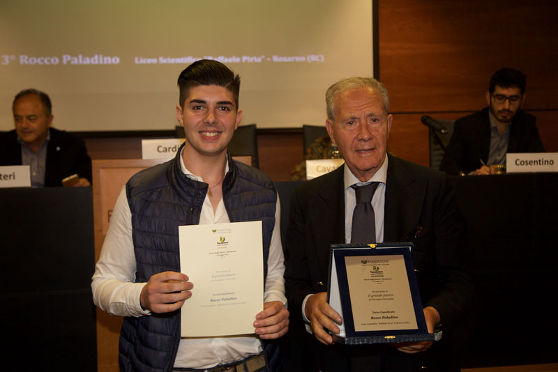 III classificato Rocco Paladino Liceo Scientifico “Raffaele Piria” – Rosarno (RC)